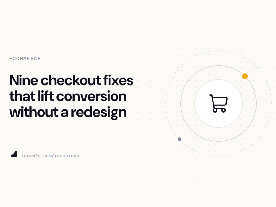 Nine checkout fixes that lift conversion without a redesign